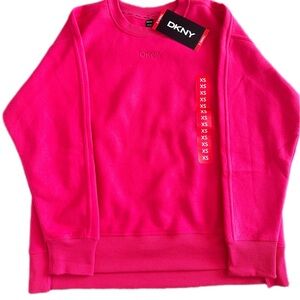 DKNY Women’s Vibrant Pink Sweatshirt